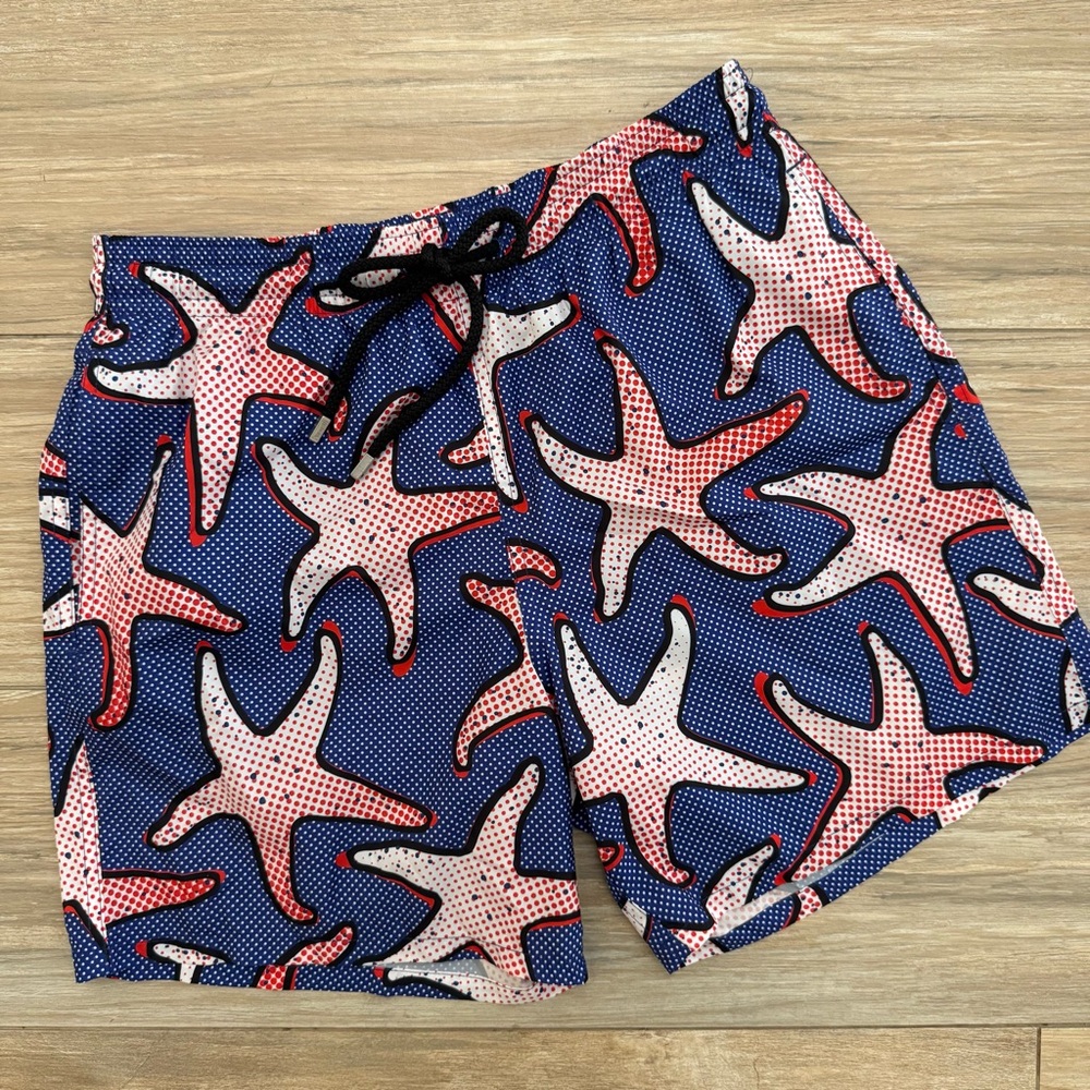 Men’s Vilebrequin Mahina Starfish Swim Trunks